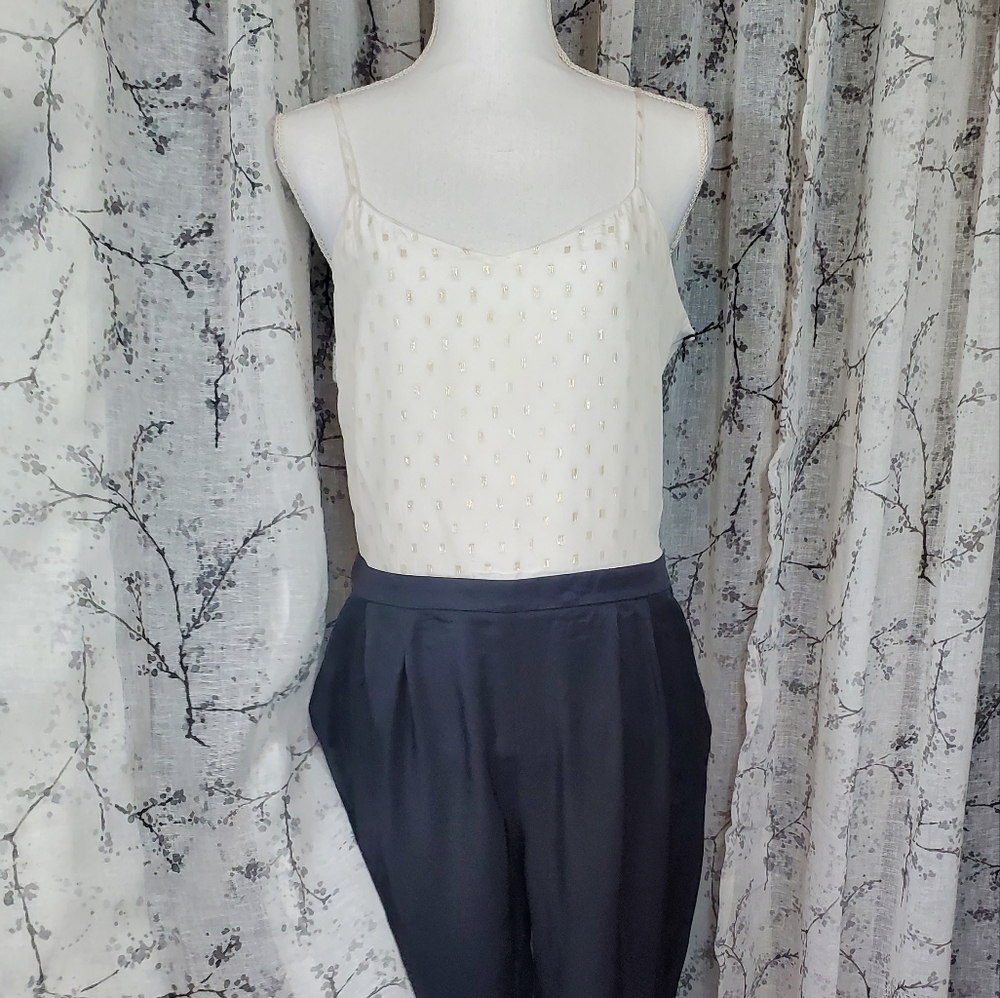 Ann Taylor Loft Petite Romper Jumpsuit